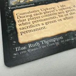 Dystopia x1 MTG Alliances 1x Magic Very Good LIght Play VG LP - Image 2