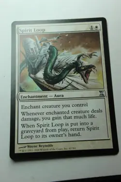 MTG Spirit Loop x1- -Time Spiral-Lightly Played - Image 1