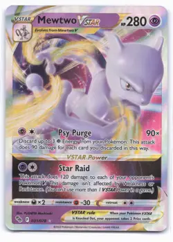 Pokemon GO #031/078 Mewtwo VSTAR - Image 1