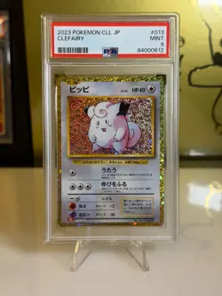 2023 Pokemon Clefairy Holo #013 PSA 9 Mint – Japanese Classic Collection - Image 1