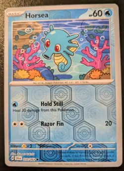Horsea 010/064 Reverse Holo Common Scarlet & Violet: Shrouded Fable Pokemon TCG - Image 1