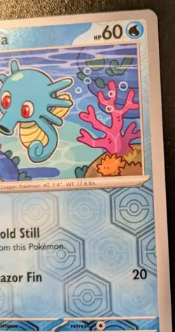 Horsea 010/064 Reverse Holo Common Scarlet & Violet: Shrouded Fable Pokemon TCG - Image 3