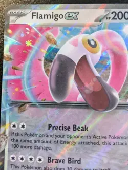 Flamigo EX 160/191 Double Rare Scarlet & Violet: Surging Sparks Pokemon TCG - Image 2