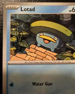 Lotad 035/159 Common Scarlet & Violet: Journey Together Pokemon TCG - Image 2