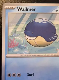 Wailmer 040/159 Common Scarlet & Violet: Journey Together Pokemon TCG - Image 2