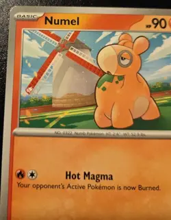 Numel 031/197 Common Scarlet & Violet: Obsidian Flames Pokemon TCG - Image 2
