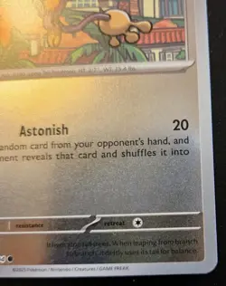 Aipom 078/094 Reverse Holo Common Phantasmal Flames Pokemon TCG - Image 5