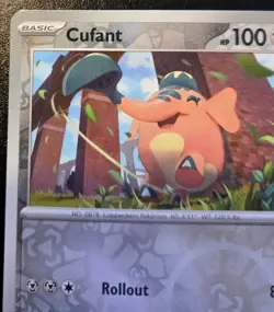 Cufant 109/159 Reverse Holo Common Journey Together Pokemon TCG - Image 2