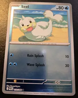 Seel 018/088 Reverse Holo Common Mega Evolution: Perfect Order Pokemon TCG - Image 1