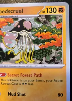 Toedscruel 089/159 Uncommon Scarlet & Violet: Journey Together Pokemon TCG - Image 3