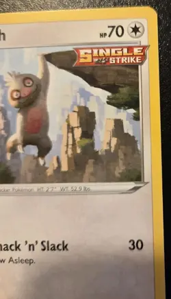 Slakoth 129/203 Common Sword & Shield: Evolving Skies Pokemon TCG - Image 3
