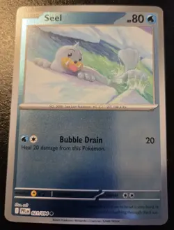 Seel 021/094 Reverse Holo Common Phantasmal Flames Pokemon TCG - Image 1