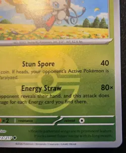 Beautifly 013/217 Love Ball Holo Uncommon Ascended Heroes Pokemon TCG - Image 5