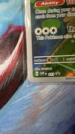 Pokemon Snorlax 051 Scarlet & Violet Promo Holo Card English 2023 - Image 5