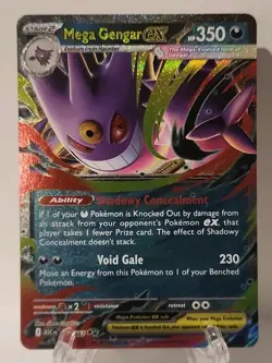 Mega Gengar Ex 125/217 - Ascended Heroes - Pokemon Tcg - Near Mint - Image 1
