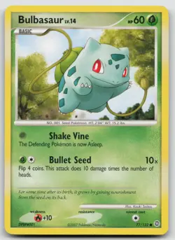 Bulbasaur 77/132 Secret Wonders Common Pokemon TCG Card - Image 1
