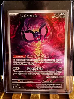 Pecharunt 129 Pokemon Center STAMPED Promo - Image 1