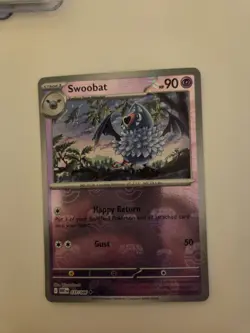 Pokemon Swoobat Master Ball Pattern 037/086 Sv: White Flare Holo - Image 1