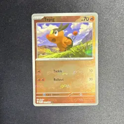 Pokemon TCG Tepig White Flare 011/086 Master Ball Pattern - Image 1