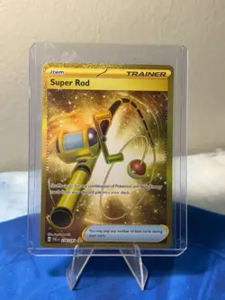 Pokemon TCG Super Rod 276/193 Paldea Evolved Holo Hyper Rare NM - Image 1