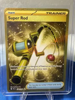 Pokemon TCG Super Rod 276/193 Paldea Evolved Holo Hyper Rare NM - Image 2