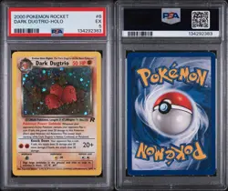 2000 POKEMON ROCKET #6 DARK DUGTRIO-HOLO PSA EX 5 - Image 4