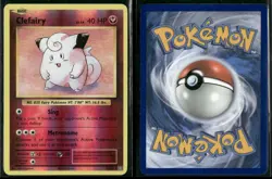 ✰ CLEFAIRY 63/108 REVERSE HOLO RARE EVOLUTIONS POKEMON ✰ LP - Image 1