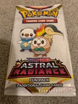 Pokemon Sword & Shield Astral Radiance Fun Pack Sealed - Image 1