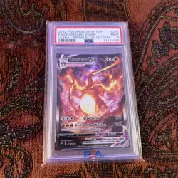 2022 POKEMON SWSH ULTRA-PREMIUM COLLECTION #261 FULL ART/CHARIZARD VMAX PSA 9 - Image 1