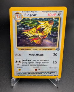 Pokemon TCG - Pidgeot - Holo Rare - 8/64 Jungle Set - 1999 Vintage WOTC - MP/HP - Image 1