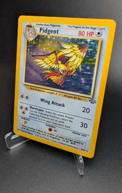 Pokemon TCG - Pidgeot - Holo Rare - 8/64 Jungle Set - 1999 Vintage WOTC - MP/HP - Image 2