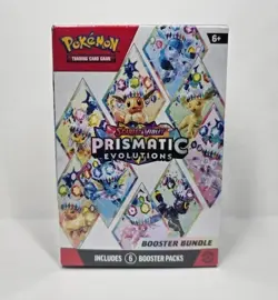 Pokemon TCG: S&V Prismatic Evolutions Factory Sealed Booster Bundle Box - Image 1