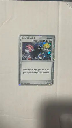 Pokemon Time-Space Distortion Secret Rare Holo Mysterious Treasures 124/123 - Image 1