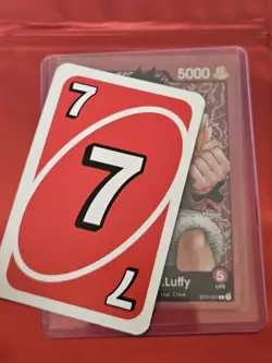 One Piece CCG Monkey.D.Luffy ST01-001 Leader Foil English Edition - Image 5