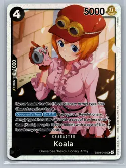 Koala SR Extra Booster: One Piece Heroines Edition EB03-042 NM - Image 1