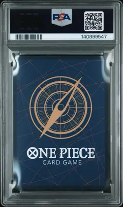 ONE PIECE OP11 A FIST OF DIVINE SPEED SILVERS RAYLEIGH SP OP09 005 PSA 10 GEM MT - Image 2