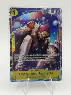 Bandai Donquixote Rosinante 2000 Power Holo R One Piece CCG OP12-108 English - Image 1