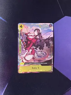 One Piece TCG: Premium Collection Vol 5 Baby 5 OP12-112 (Alt Art / Promo) - MINT - Image 1
