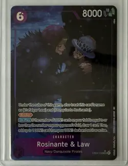 One Piece Rosinante & Law (EB04-038) (Alternate Art) The Azure Sea's Seven OP14 - Image 1
