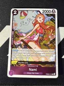 Nami Foil PRB02-012 PRB-02 The Best Vol 2 One Piece - Image 1