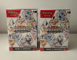 2x Pokemon Scarlet & Violet-Prismatic Evolutions Booster Bundle (6 Packs) Sealed - Image 1