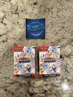 Pokemon Prismatic Evolutions Booster Bundle Factory Sealed Lot Of 2 - Image 1
