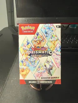 Pokemon TCG Scarlet & Violet Prismatic Evolutions Booster Bundle Sealed X1 - Image 1