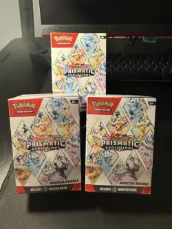 Pokemon TCG Scarlet & Violet Prismatic Evolutions Booster Bundle Sealed X1 - Image 4