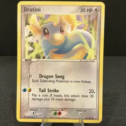 Dratini 53/109 Team Rocket Returns Vintage 2004 Pokemon TCG Card - Image 1