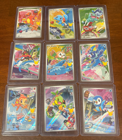 Pokemon 2026 First Partner Illustration Collection Series 1 Promo set (9 cards) - Image 1