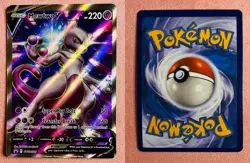 Mewtwo V | SWSH229 | SWSH Black Star Promo | 2019 Pokemon TCG Card Full Art | NM - Image 3
