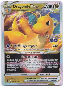 SWSH: Sword & Shield Promo Cards #SWSH236 Dragonite VSTAR - Image 1