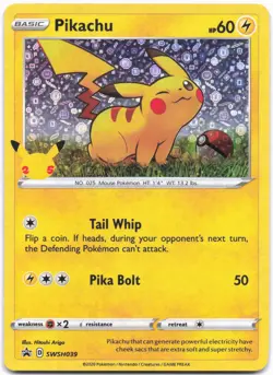 Miscellaneous Cards & Products #SWSH039 Pikachu - Image 1