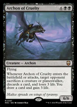 [1x] Archon of Cruelty Near Mint, English MH3 Commander Singles MTG Magic - Image 1
